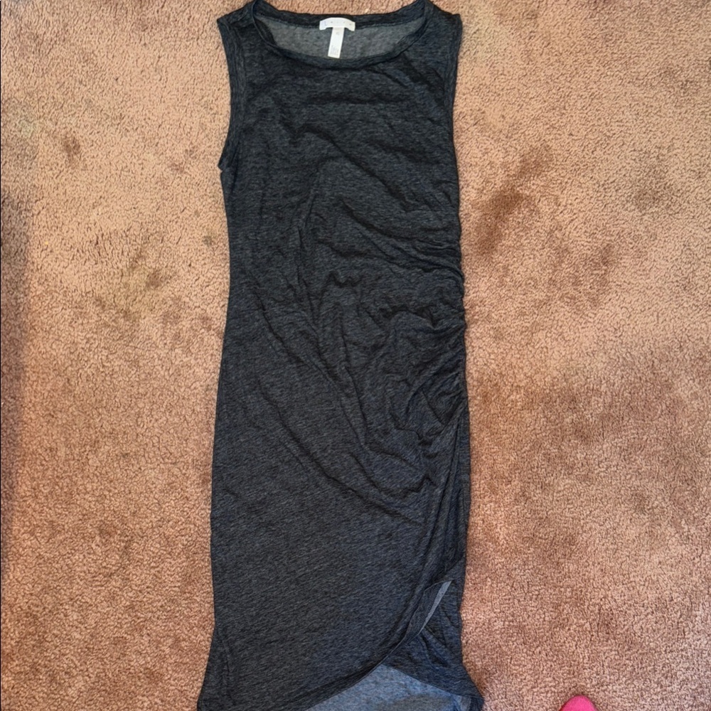 Leith Charcoal Gray Top